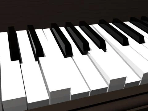 Piano Stock Illustration