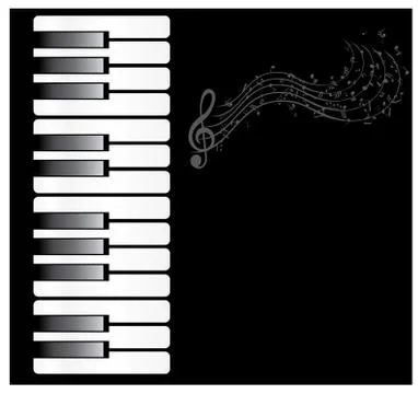 Piano Stock Illustration