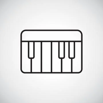 Piano Stock Illustration