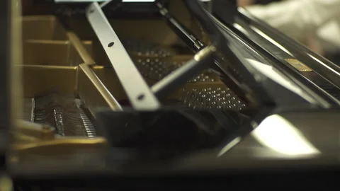 Piano inside Stock Footage 260335290