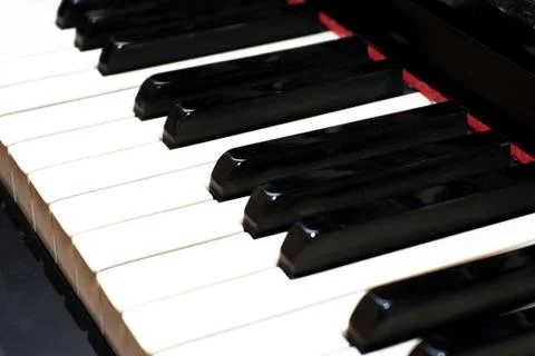 Piano key Stock Photos