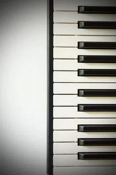 Piano key Stock Photos