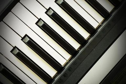 Piano key Stock Photos