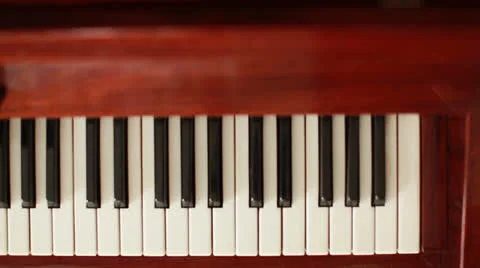 Piano keyboard Video stock 22611729