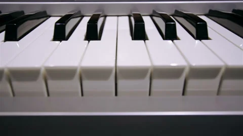 Piano keyboard Video stock 33856413