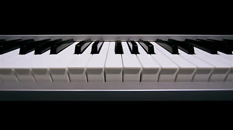 Piano keyboard Video stock 33856551