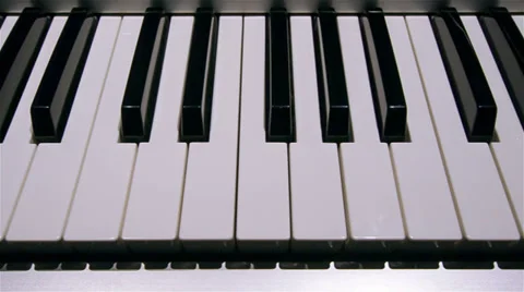 Piano keyboard Video stock 33856874