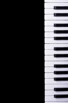 Piano keyboard Stock Photos