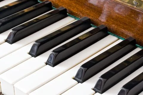 Piano keyboard Stock Photos