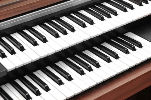 Piano keyboard Stock Photos