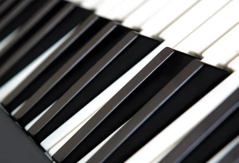 Piano keyboard Stock Photos