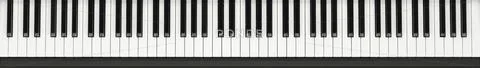 Piano Keyboard Stock Photos