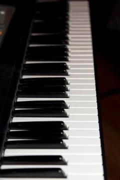 Piano keyboard Stock Photos