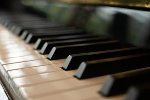 Piano keyboard Stock Photos