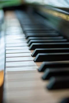 Piano keyboard Stock Photos