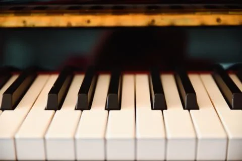 Piano keyboard Stock Photos