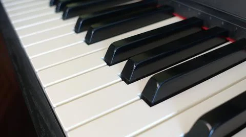 Piano keyboard Stock Photos