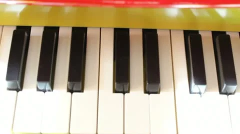 Piano keys Video stock 20436452