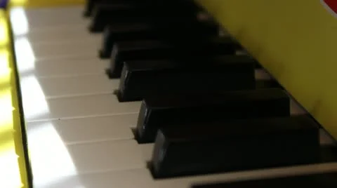 Piano keys Video stock 20436523
