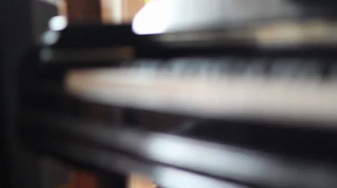 Piano Keys 库存影片 37847678