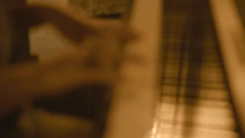 Piano Keys Stock Footage 248497352