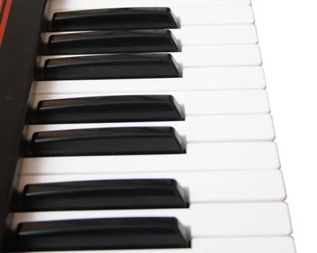 Piano keys Stock Photos