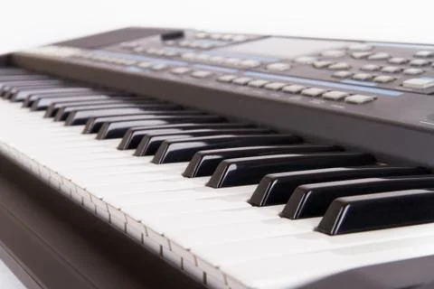 Piano keys Stock Photos