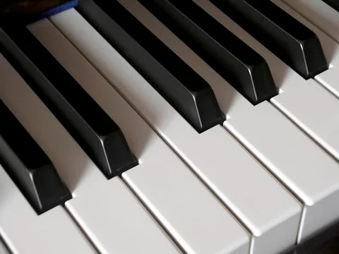 Piano keys Foto stock