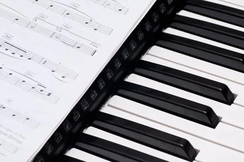 Piano Keys Stock Photos