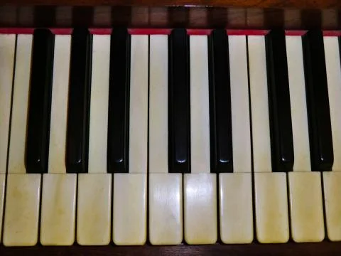 Piano Keys Stock Photos