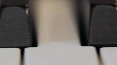 Piano keys slider 스톡 동영상 37735892