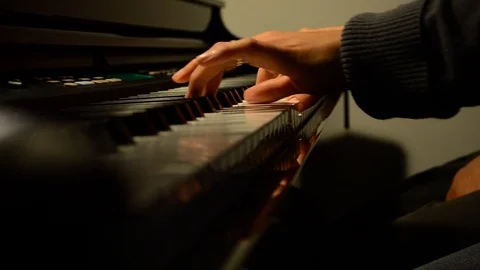 Piano Lesson Stock Footage 108349082