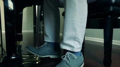 Piano Pedals Stock Footage 62571404