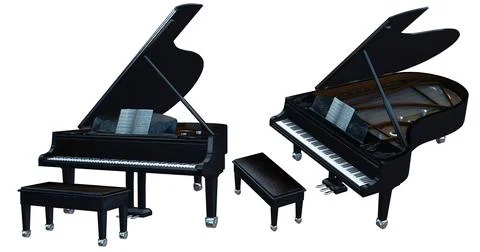 Piano 写真素材