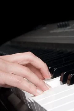 Piano player Stock Photos