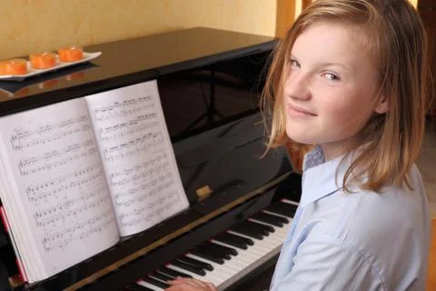 Piano player Stock Photos