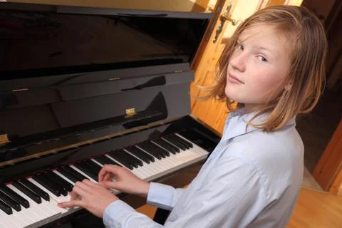 Piano player Stock Photos