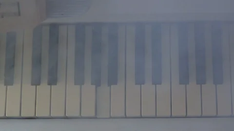 The piano plays itself 库存影片 106330901