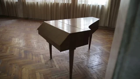 A piano in the room 3 Stock Footage 317953429