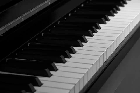 Piano in the studio Stock Photos