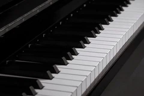 Piano in the studio Stock Photos