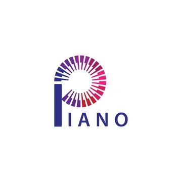 Piano vector ilustration Stock Illustration