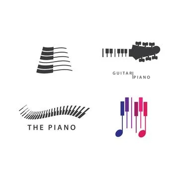 Piano vector ilustration Stock-Illustration