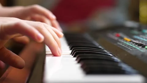 Pianoforte Stock Footage 135920587