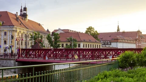 The Piaskowy Bridge  스톡 동영상 90183231