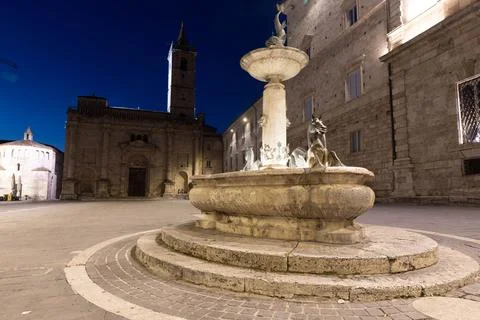 Piazza Arringo Stock Photos