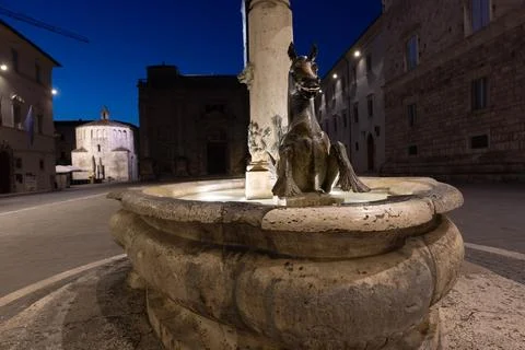 Piazza Arringo Stock Photos