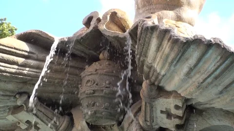 Piazza Barberini, Rome Stock Footage