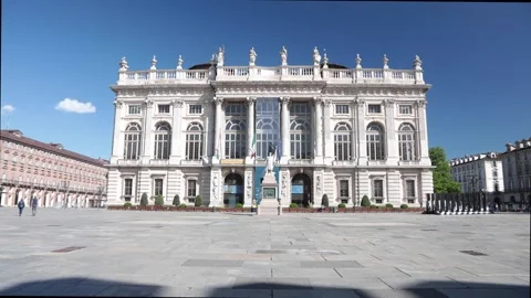 Piazza Castello Stock Footage 142787736