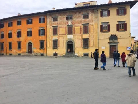 Piazza Dei Cavalieri Foto stock